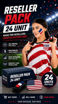 Fan Pack – 24 Face Paint Swipe Stick (Most Popular)