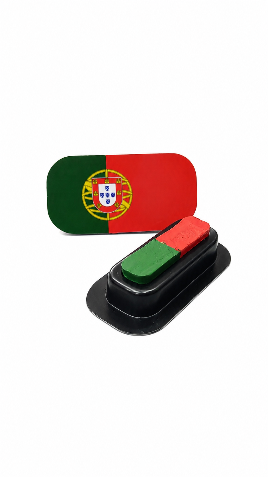 Portugal Flag Face Paint Stamp — FIFA World Cup 2026