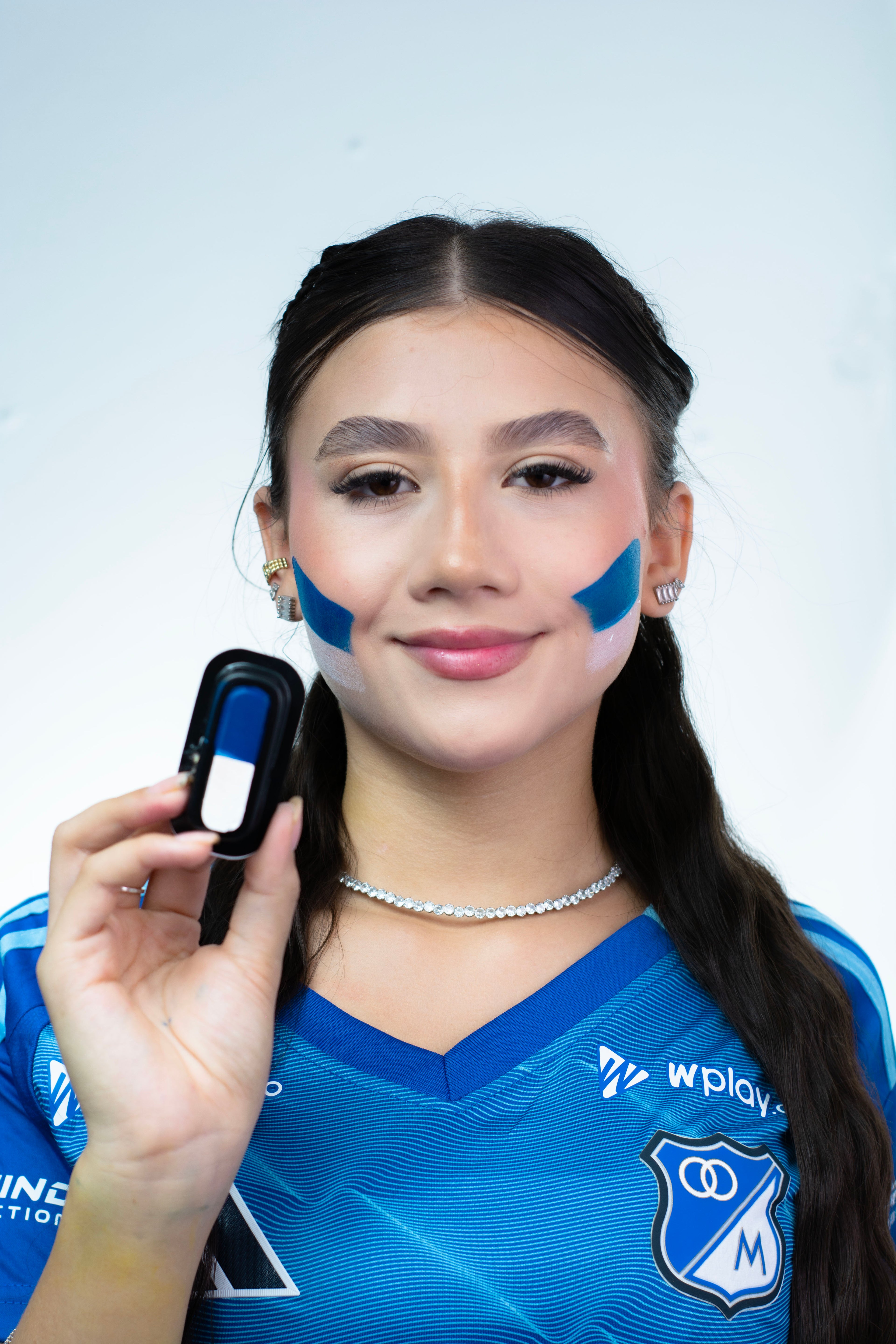 Millonarios FC Face Paint Stamp — Soccer Fan Gear