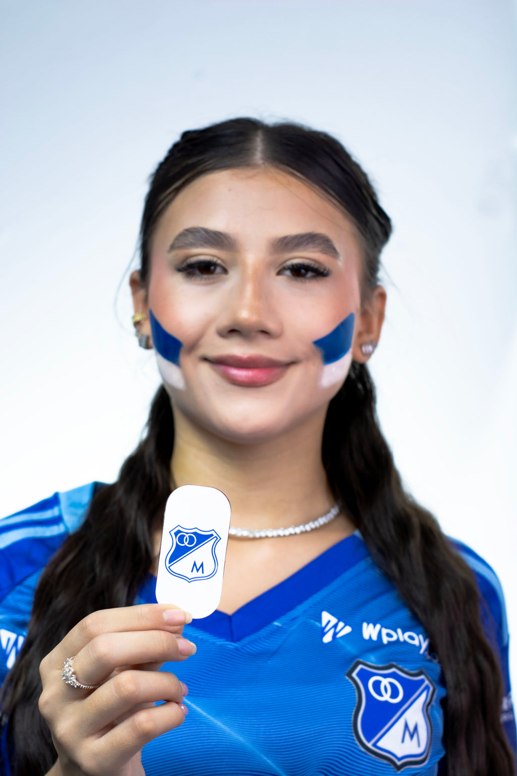 Millonarios FC Face Paint Stamp — Soccer Fan Gear
