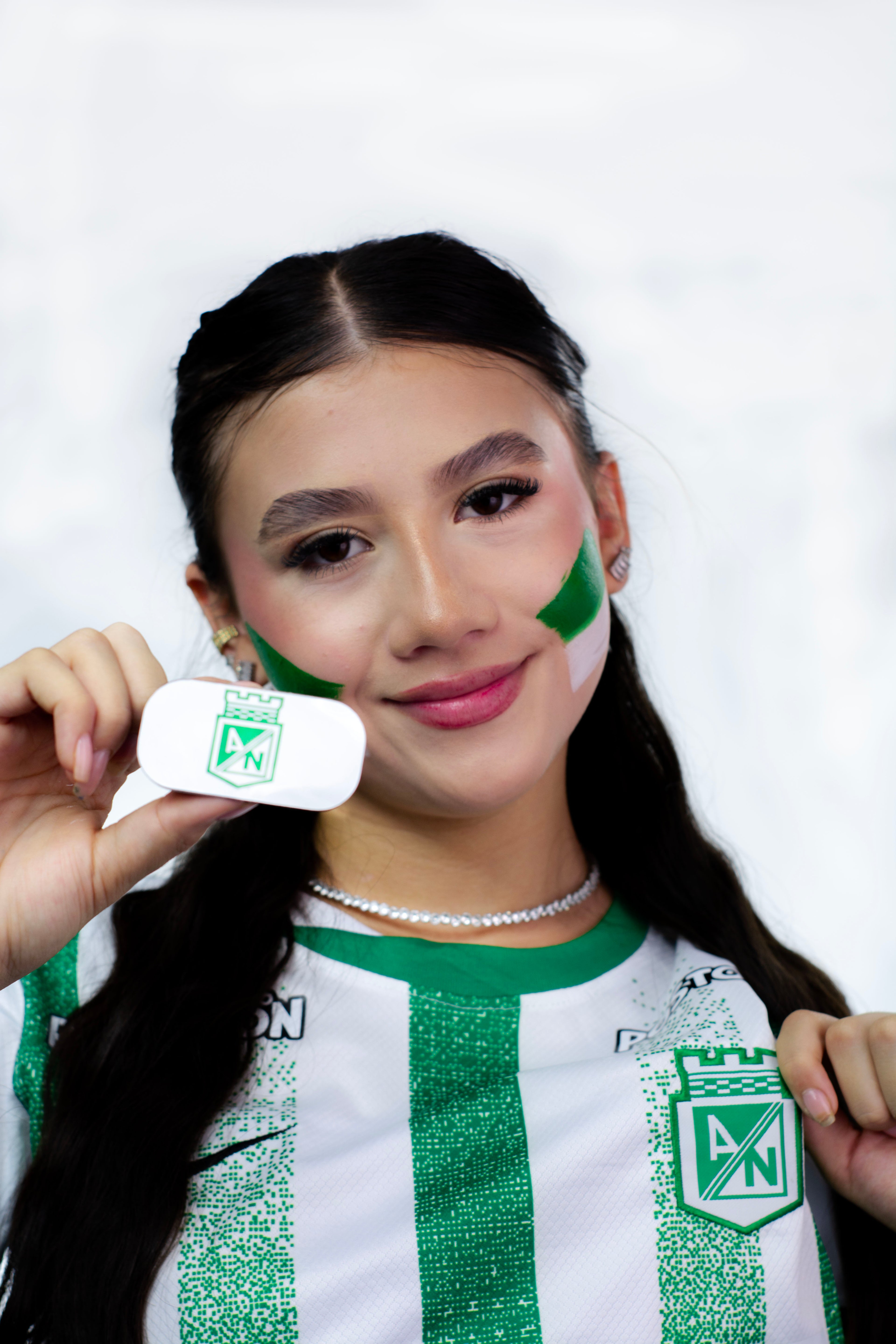 Atlético Nacional Face Paint Stamp — Soccer Fan Gear