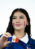 France Flag Face Paint Stamp — FIFA World Cup 2026