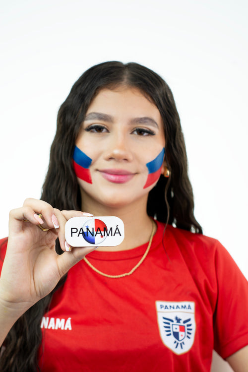 Panama Flag Face Paint Stamp — FIFA World Cup 2026