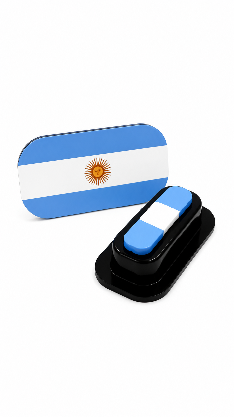Argentina Flag Face Paint Stamp — FIFA World Cup 2026
