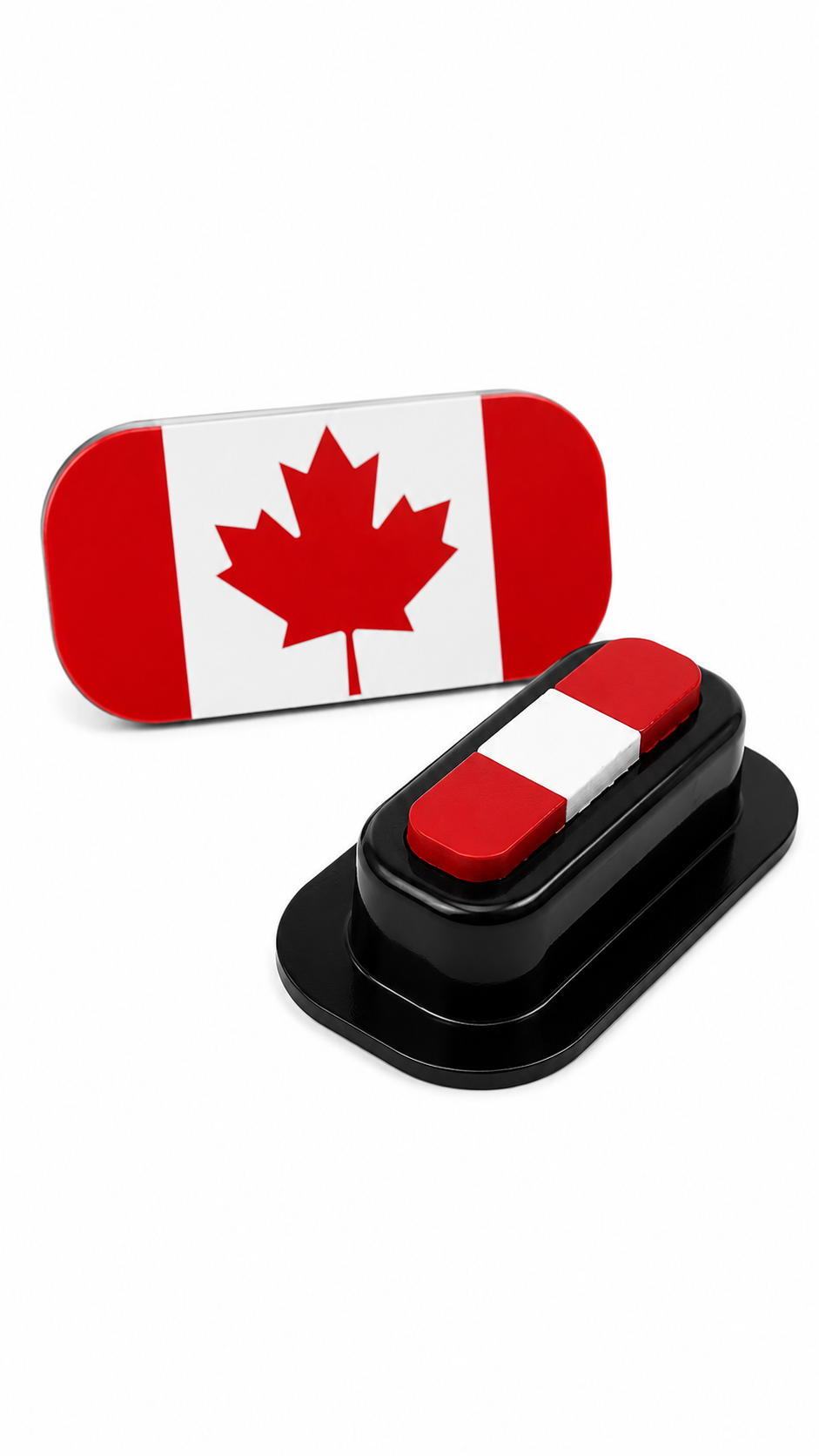 Canada Flag Face Paint Stamp — FIFA World Cup 2026