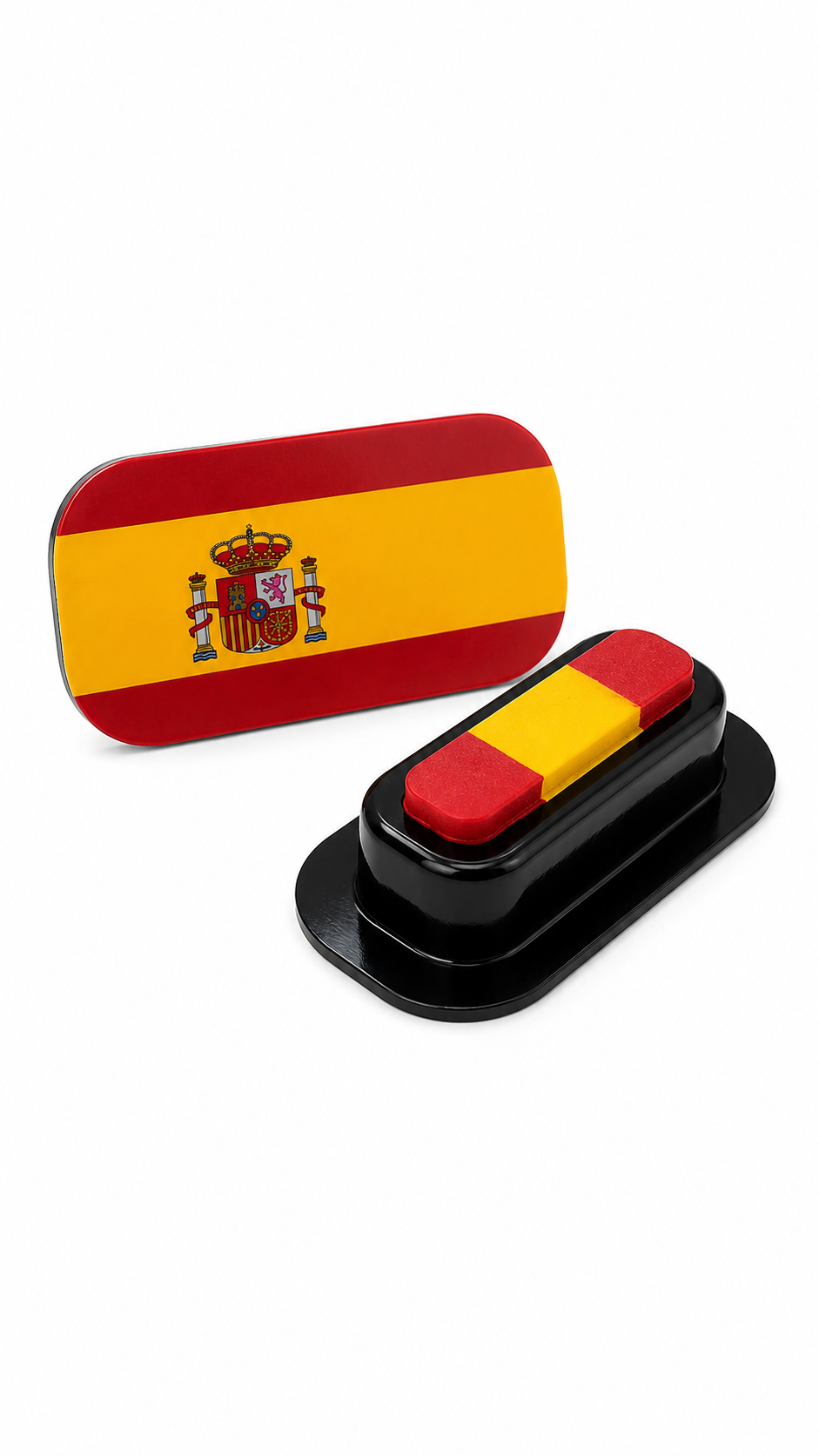 Spain Flag Face Paint Stamp — FIFA World Cup 2026