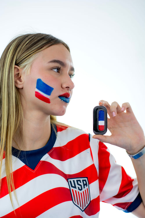 USA Flag Face Paint Stamp — FIFA World Cup 2026