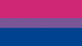 Bisexual Pride Flag Face Paint Stamp