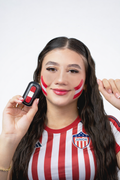 Junior de Barranquilla Face Paint Stamp — Soccer Fan Gear