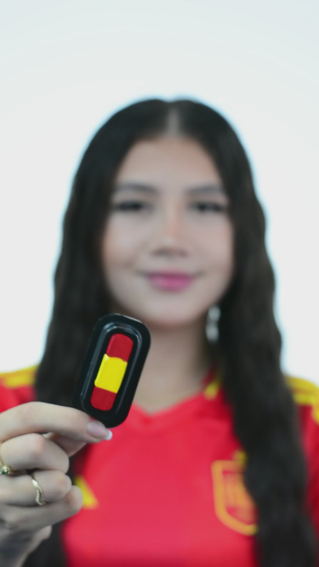 Spain Flag Face Paint Stamp — FIFA World Cup 2026