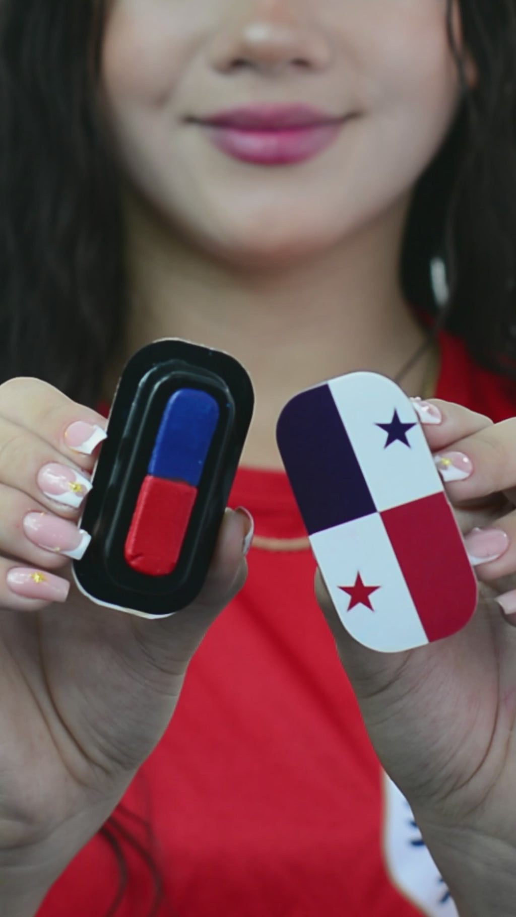Panama Flag Face Paint Stamp — FIFA World Cup 2026