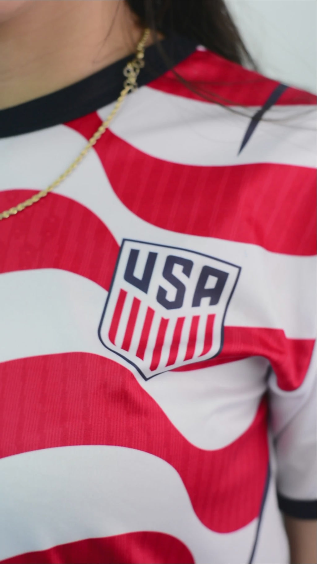 USA Flag Face Paint Stamp — FIFA World Cup 2026