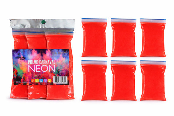 POLVO NEÓN PAQUETE X 6