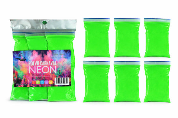 POLVO NEÓN PAQUETE X 6